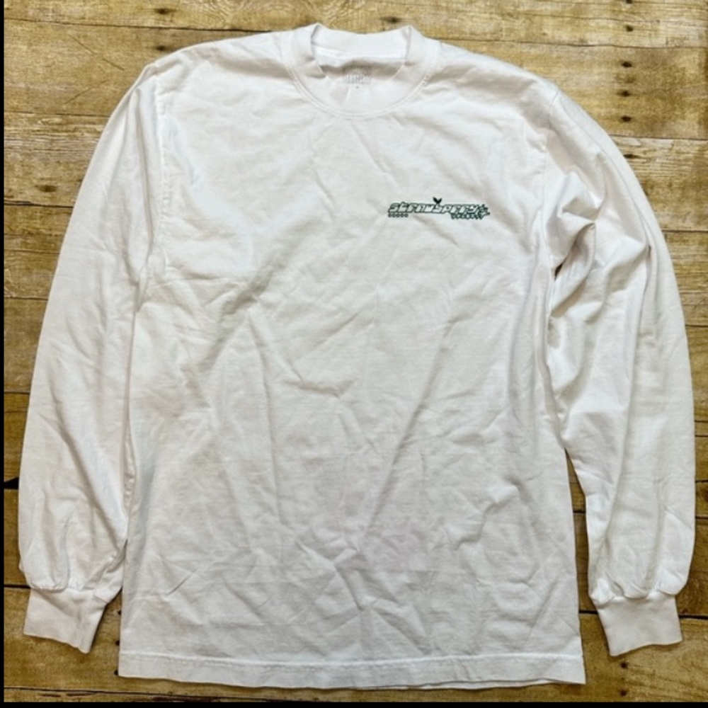 NWOT Strawberry long sleeve with graphic print on front chest
